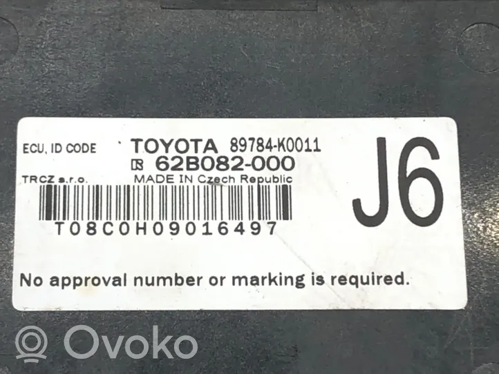 Toyota Yaris Inne komputery / moduły / sterowniki 89784-K0011