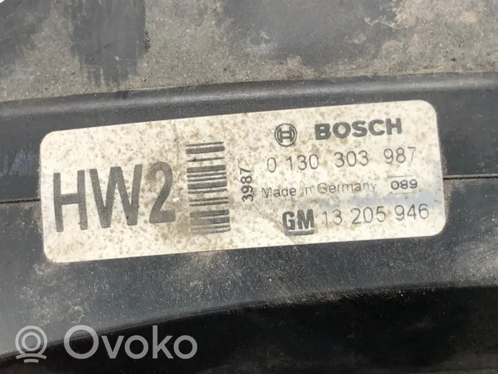 Opel Astra H Ventiliatorių komplektas 13205946