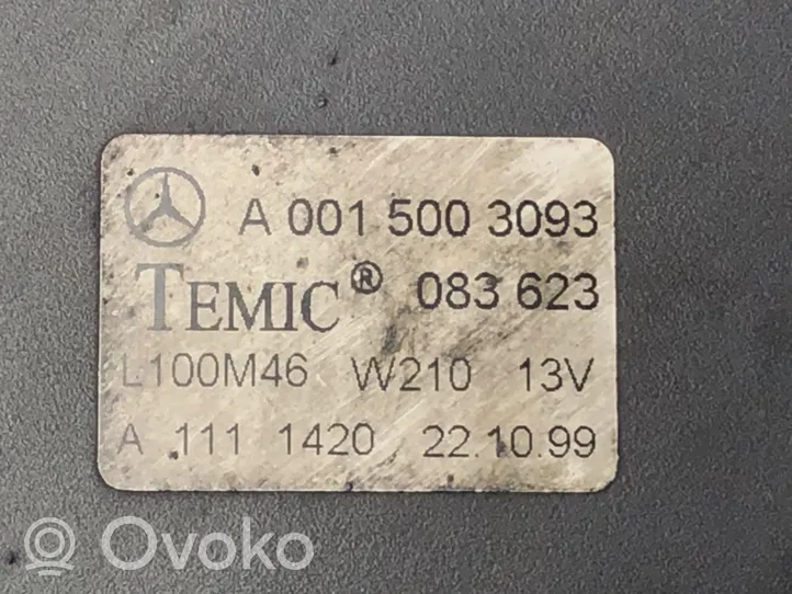 Mercedes-Benz E W210 Wentylator / Komplet A0015003093