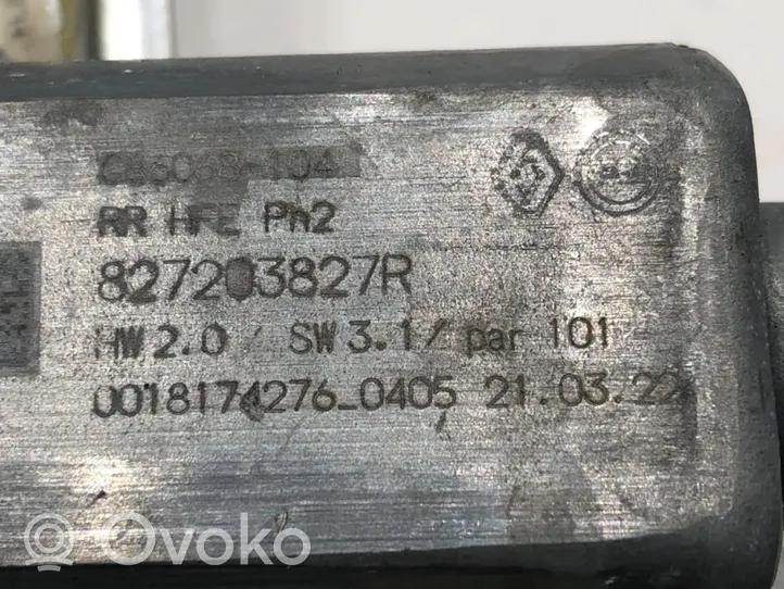 Renault Kadjar Elektryczny podnośnik szyby drzwi tylnych 827203827R