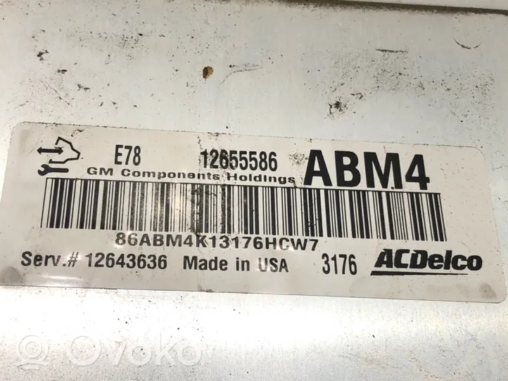 Opel Astra J Centralina/modulo motore ECU 12655586