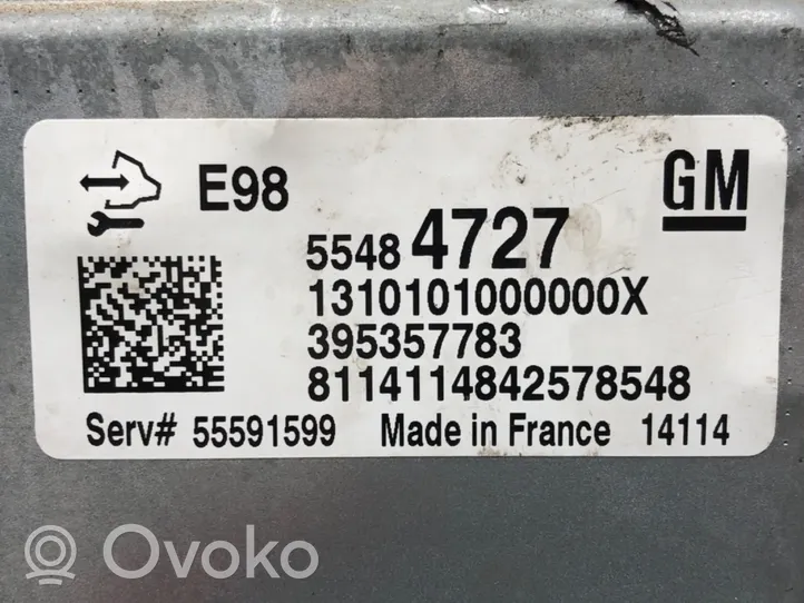 Opel Astra J Moottorin ohjainlaite/moduuli (käytetyt) 55484727