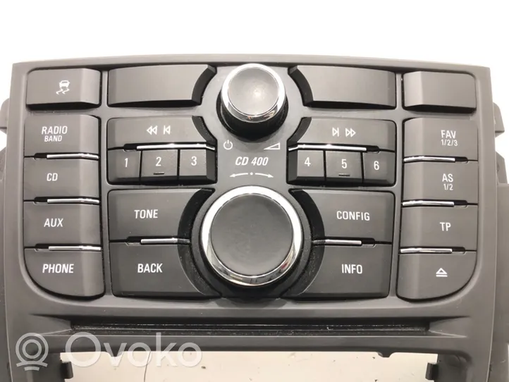 Opel Astra J Controllo multimediale autoradio 13360091
