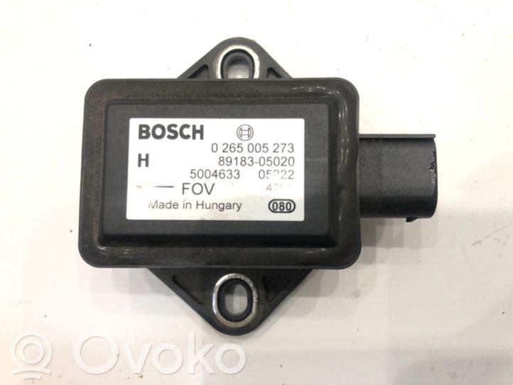 0265005297 SENSOR DE VELOCIDAD YAW RATE SENSOR TOYOTA AVENSIS T25