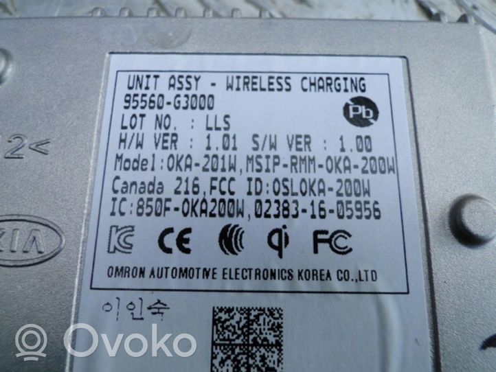 Hyundai i30 Module de charge sans fil 95560G3000