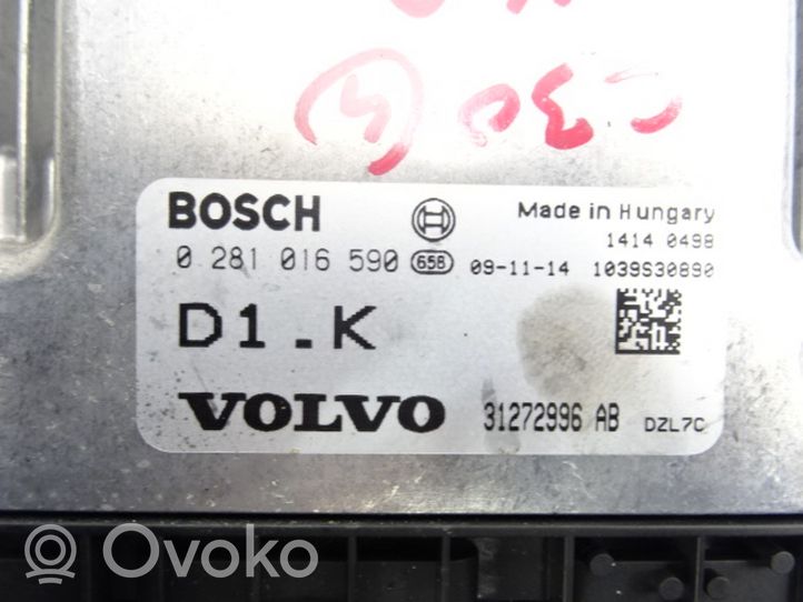 Volvo C30 Unité de commande, module ECU de moteur 