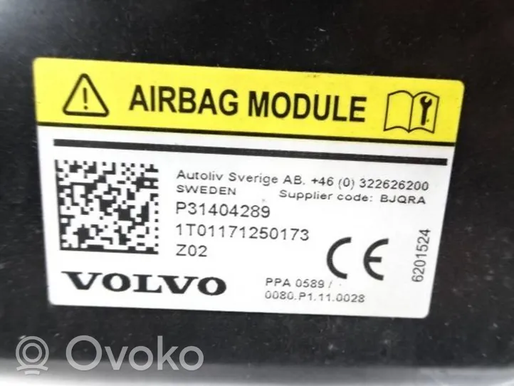Volvo V40 Airbag per pedoni P31404289