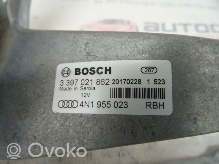 Audi A8 S8 D5 Mechanizm i silniczek wycieraczek szyby przedniej / czołowej 4N1955023