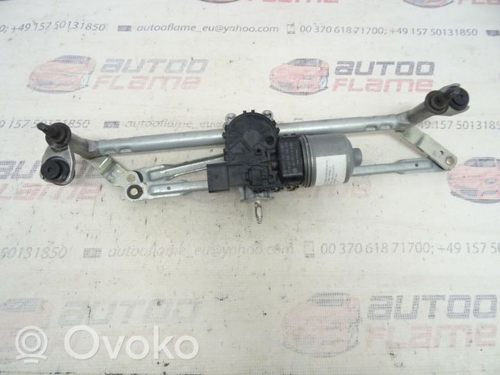 Volkswagen Polo V 6R Etupyyhkimen vivusto ja moottori 6R1955119A