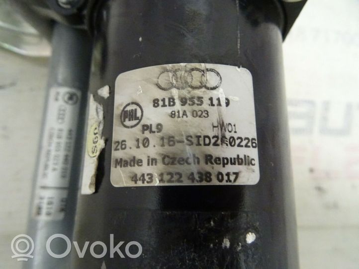 Audi Q2 - Mechanizm i silniczek wycieraczek szyby przedniej / czołowej 81B955119