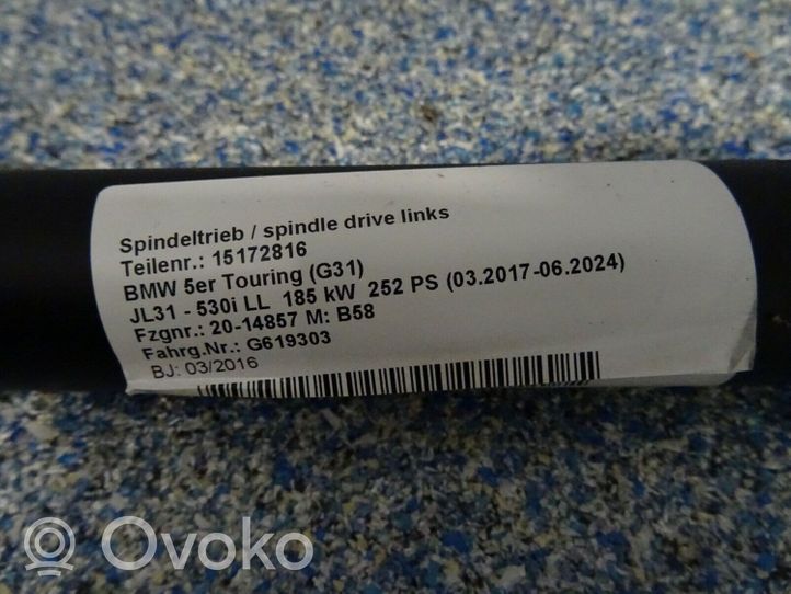 BMW 5 G30 G31 Hidrocilindras galinio dangčio 7390411