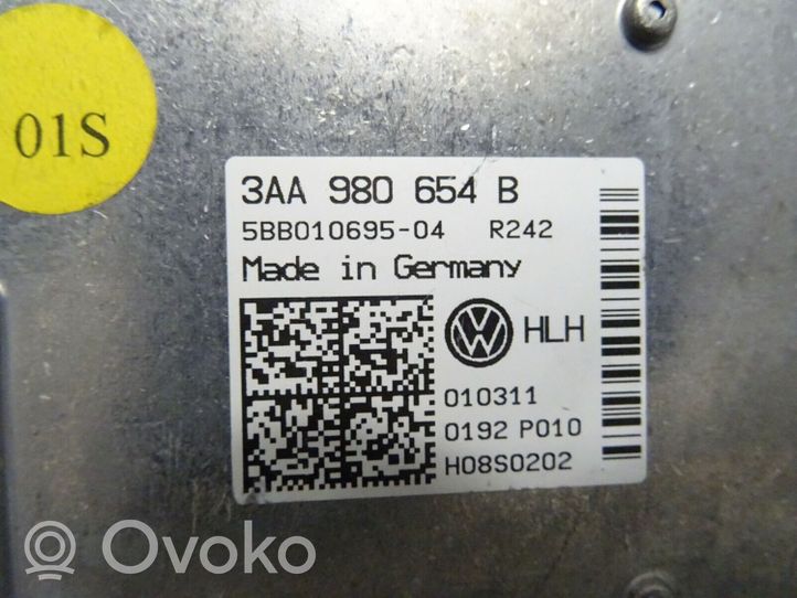 Volkswagen PASSAT B6 Kamera szyby przedniej / czołowej 3AA980654B