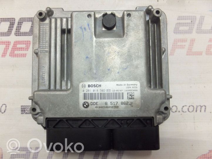 BMW 3 F30 F35 F31 Komputer / Sterownik ECU i komplet kluczy 8517862