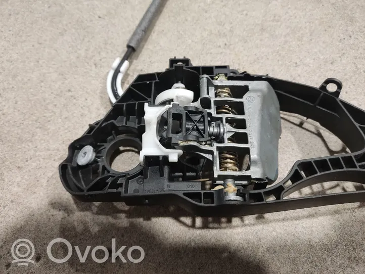 BMW 7 G11 G12 Support extérieur, poignée de porte arrière 7377242