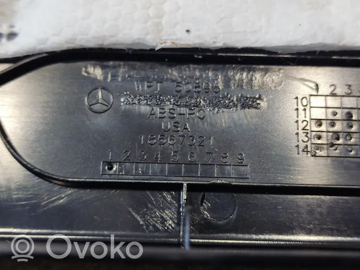 Mercedes-Benz GLE (W166 - C292) Rivestimento di protezione sottoporta del bagagliaio/baule A1666909900