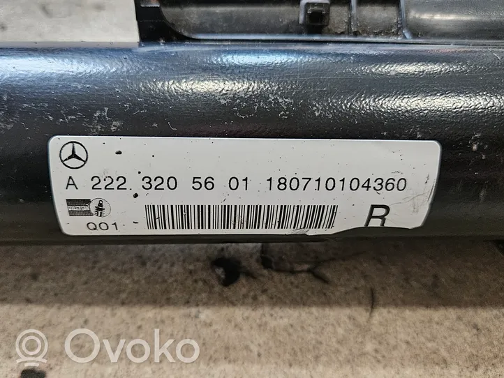 Mercedes-Benz S W222 Amortyzator zawieszenie pneumatycznego osi tylnej A2223205601