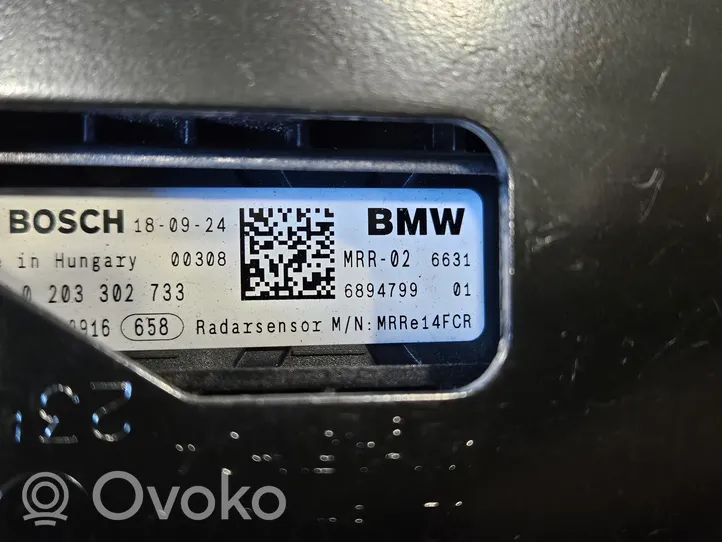 BMW 3 G20 G21 Capteur radar de distance 6894799