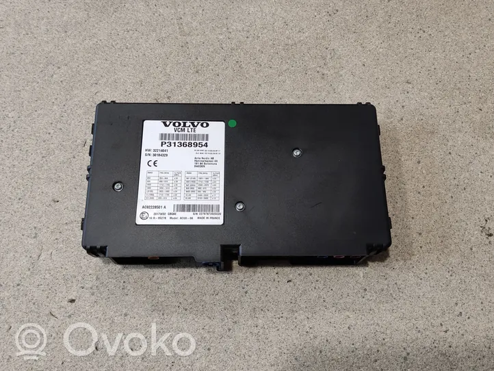 Volvo S90, V90 Bluetoothin ohjainlaite/moduuli 31368954