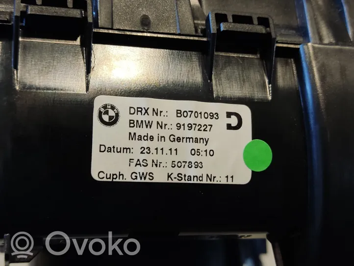 BMW 6 F12 F13 Garniture de panneau console centrale 9242736