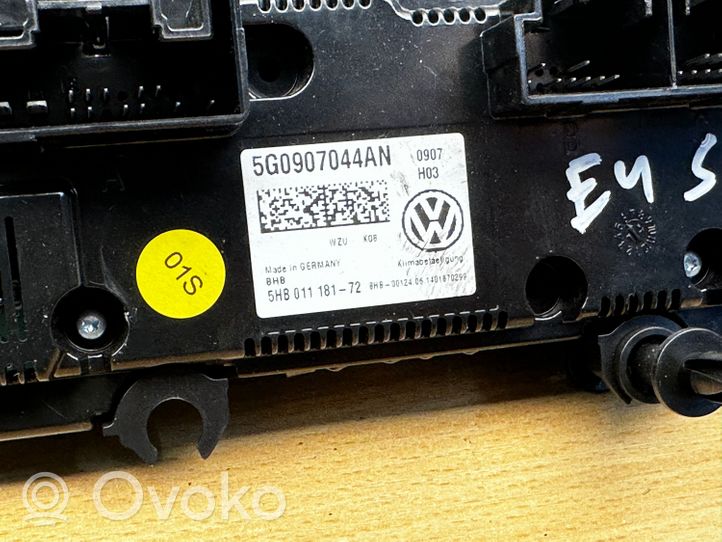 Volkswagen Golf Sportsvan Panel klimatyzacji 5G0907044AN