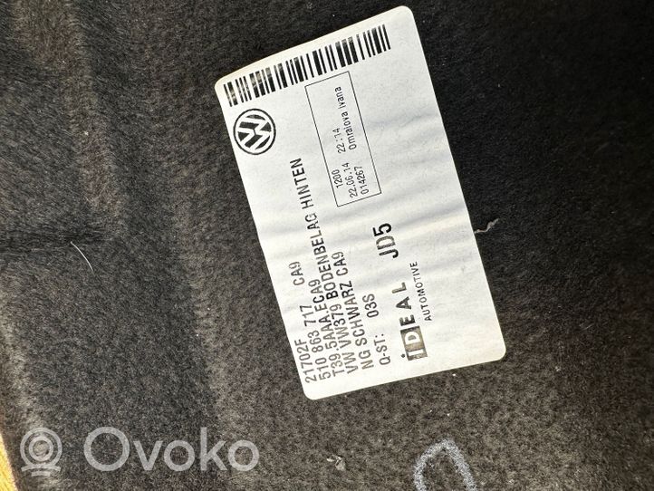 Volkswagen Golf Sportsvan Wykładzina podłogowa tylna 510863717