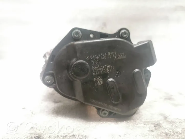 Mercedes-Benz B W246 W242 Soupape vanne EGR A6511400360