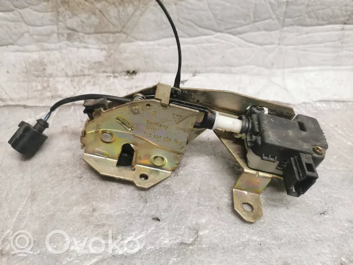 Volkswagen Touareg I Tailgate/trunk/boot lock/catch/latch 7L0827506D