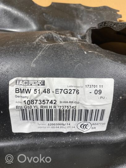 BMW 5 G30 G31 Isolamento acustico anteriore 5148E7G276