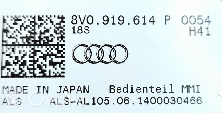 Audi A3 S3 8V Unidad central de control multimedia 8V0919614