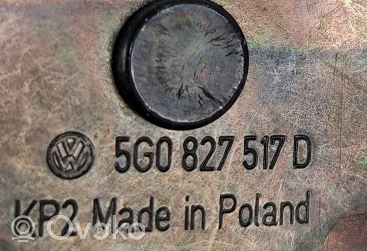 Volkswagen Golf VII Rygiel / Zaczep zamka pokrywy przedniej / maski silnika 5G0827517D