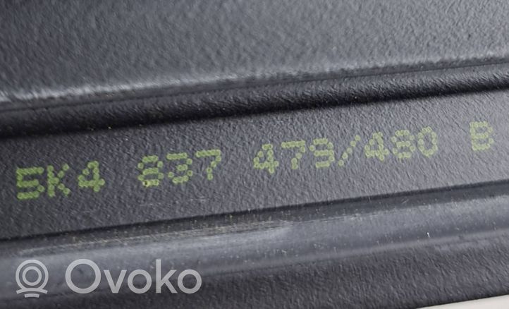 Volkswagen Golf VI Listwa szyby czołowej / przedniej 1K4837479