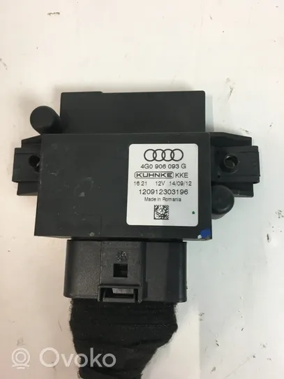 Audi Q5 SQ5 Polttoaineen ruiskutuspumpun ohjainlaite/moduuli 4G0906093G