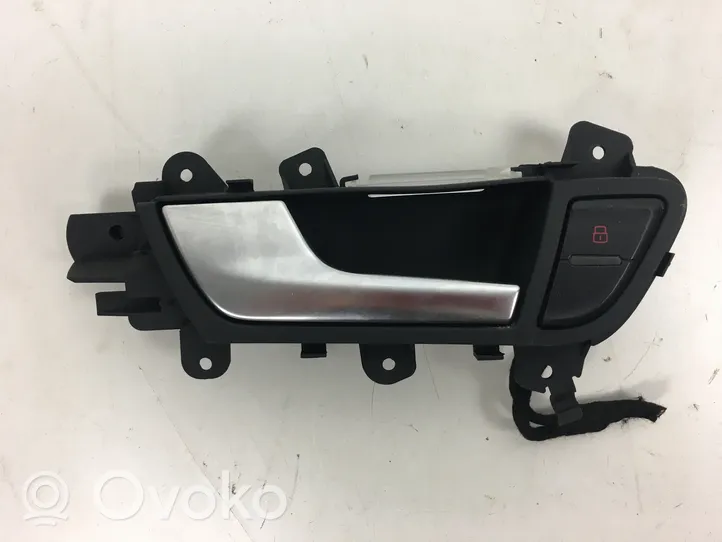 Audi A4 S4 B8 8K Rear door interior handle 8K0839019