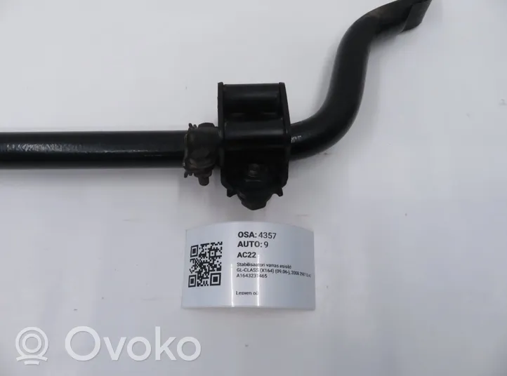 Mercedes-Benz GL X164 Barra stabilizzatrice anteriore/barra antirollio A1643231465