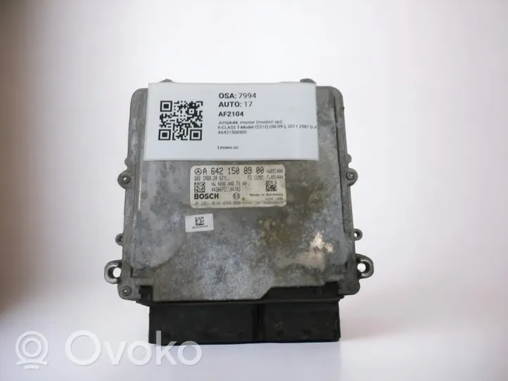 Mercedes-Benz E W212 Engine control unit/module A6421508900