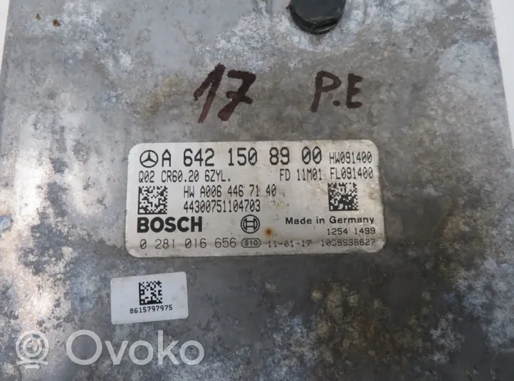 Mercedes-Benz E W212 Sterownik / Moduł ECU A6421508900