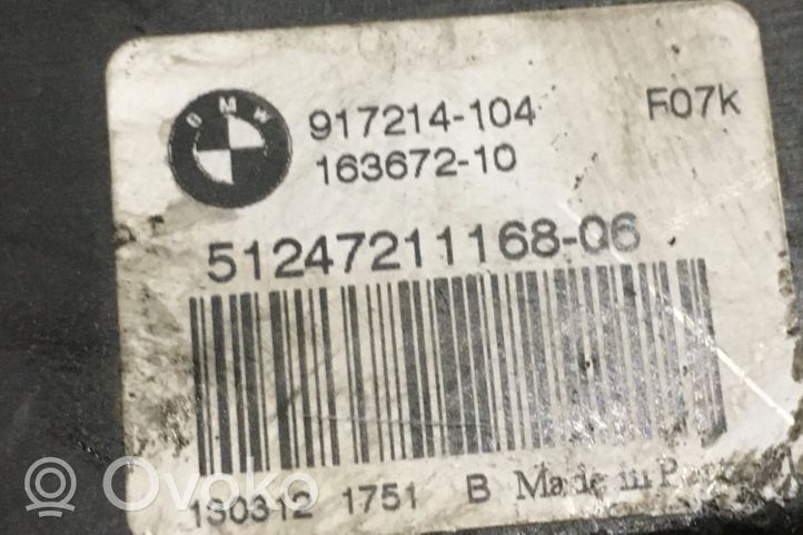 BMW 5 GT F07 Takaluukun/tavaratilan luukun nostomoottori 51247211168