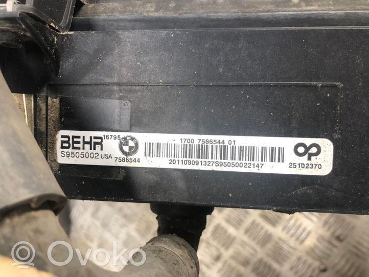 BMW X6 M Papildu radiators 7586544