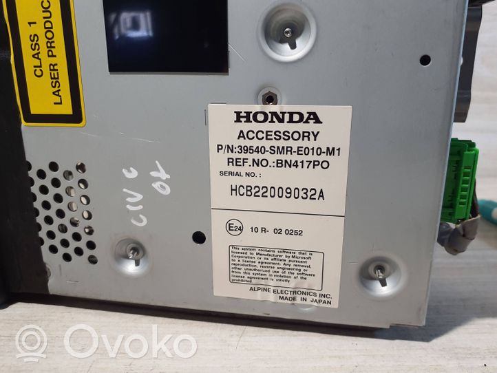 Honda Civic CD/DVD-vaihdin 39540SMRE010M1