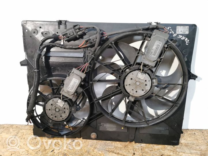 Volkswagen Touareg I Ventilateur de refroidissement de radiateur électrique 7L0121203F