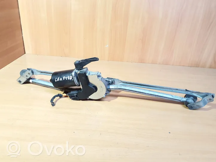 Volkswagen Crafter Front wiper linkage and motor A9068200040