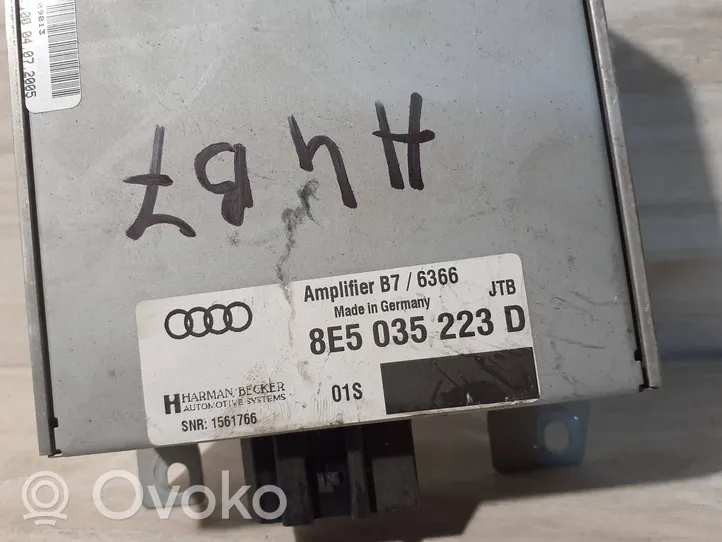 Audi A4 S4 B7 8E 8H Wzmacniacz audio 8E5035223D