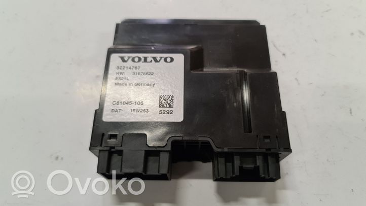 Volvo S90, V90 Takaluukun/tavaratilan ohjainlaite/moduuli 31676622