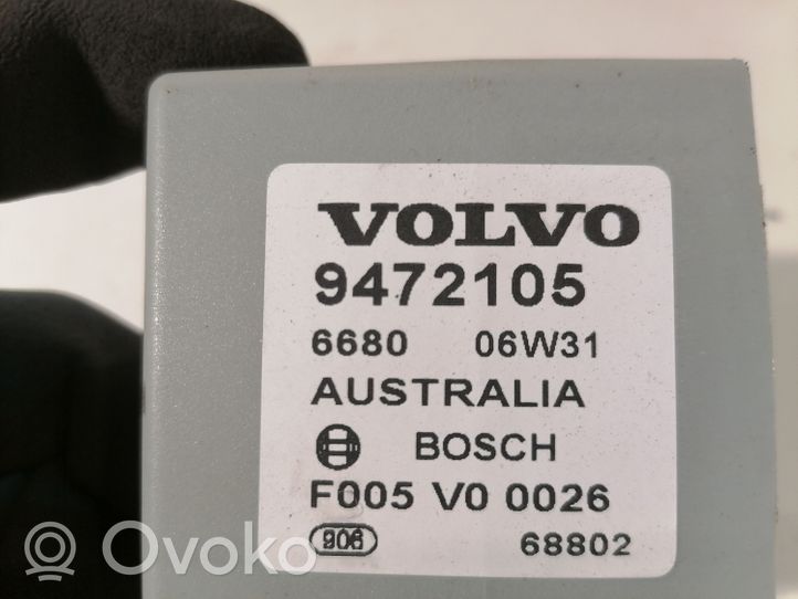Volvo V70 Hälytyksen ohjainlaite/moduuli 9472105