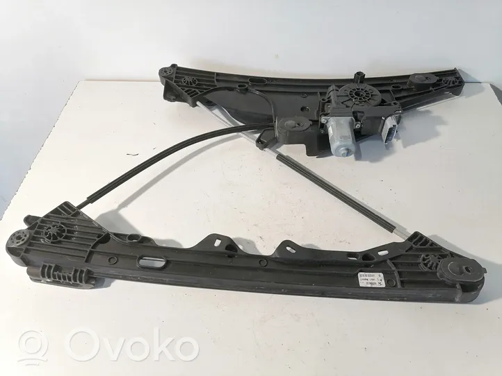 Peugeot 2008 II Front door window regulator with motor 9828130780