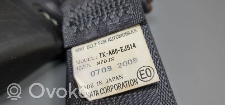 Honda Accord Boucle de ceinture de sécurité arrière TKAB0EJ514