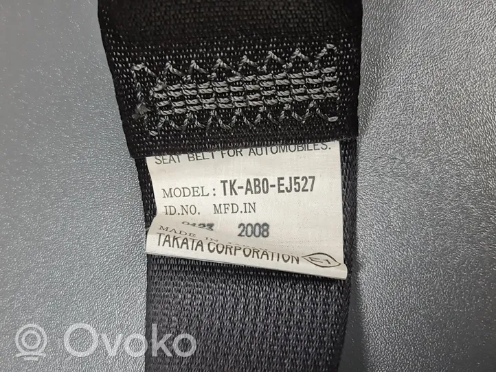 Honda Accord Pas bezpieczeństwa fotela tylnego środkowego E40437146