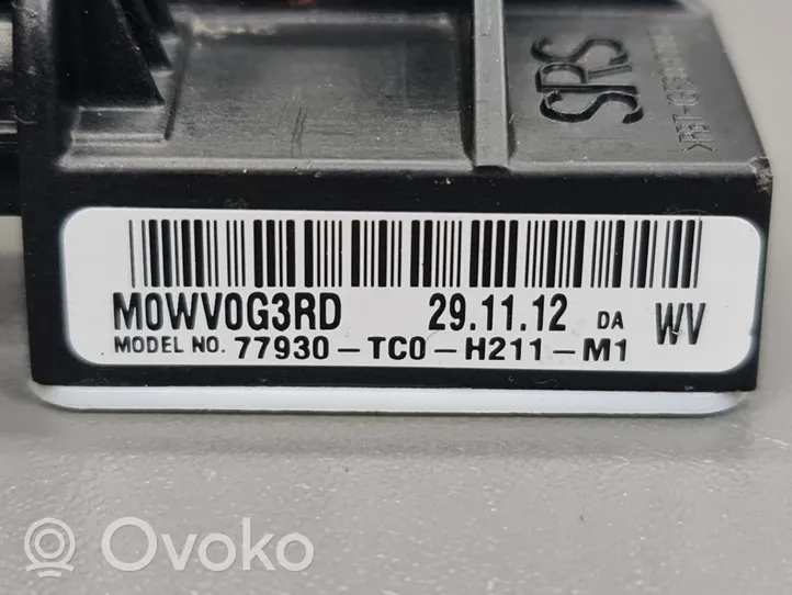 Honda Accord Capteur de collision / impact de déploiement d'airbag 77930TC0H211M1