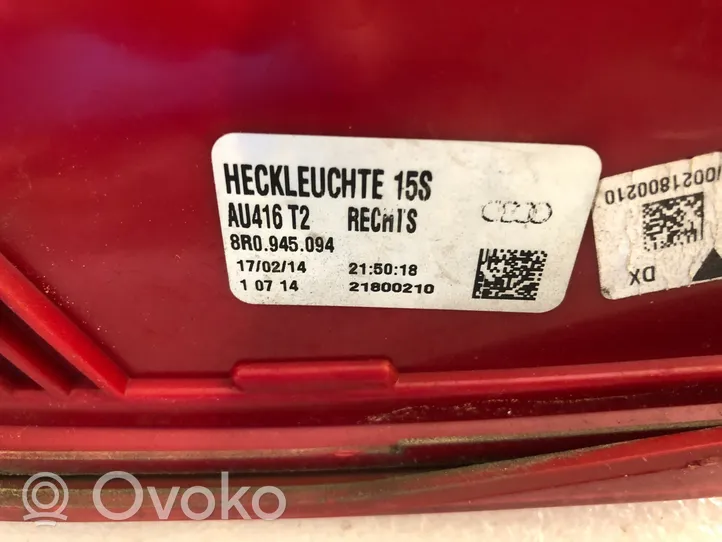 Audi Q5 SQ5 Luci posteriori 8R0945094