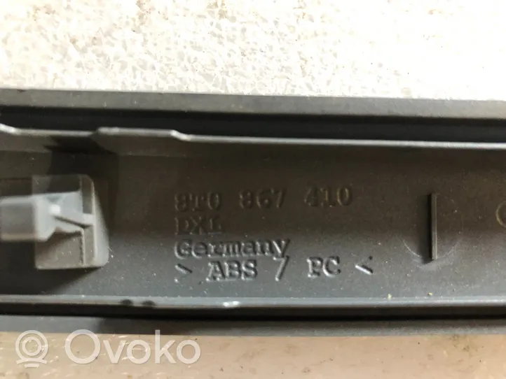 Audi A5 8T 8F Muu etuoven verhoiluelementti 8T0867410